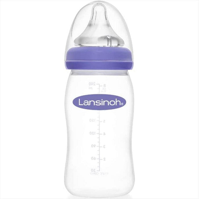 LANSINOH Feeding Bottle 240ml Naturalwave Botol Susu 240 ml Teat GB