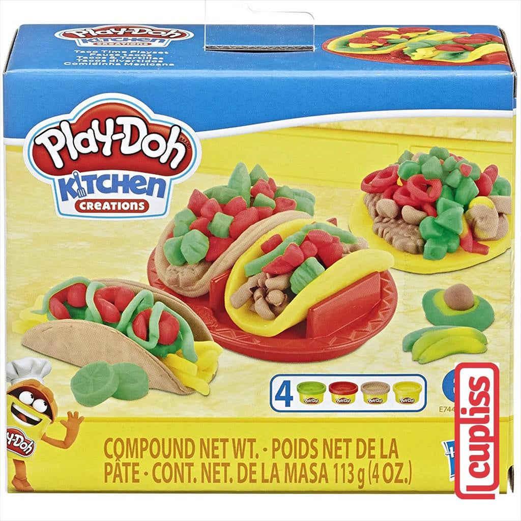 Play Doh Kitchen Creations  Taco Time Playset Hasbro E7447 Playdoh