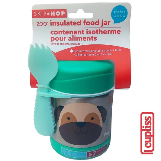 Skip Hop Zoo Insulated Food Jar 325 ml 510210 Pug Skiphop