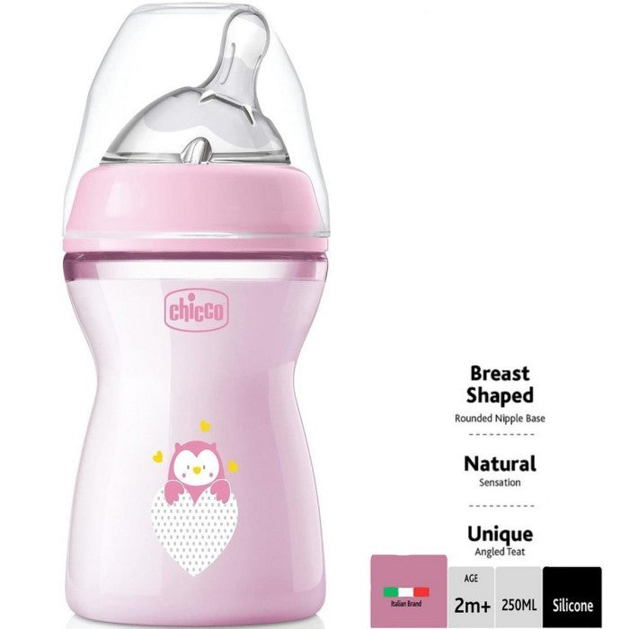 CHICCO Bottle Natural Feeling PP 2M+ 250 ml Botol Susu 250ml