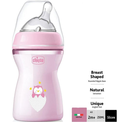 CHICCO Bottle Natural Feeling PP 2M+ 250 ml Botol Susu 250ml