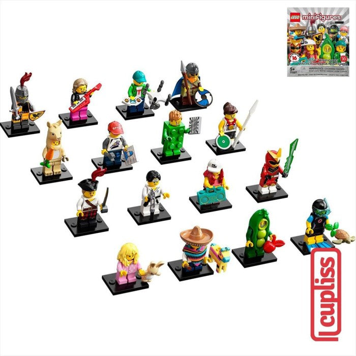 sealed - complete Set of 16 packs LEGO 71027 Minifigure Series 20