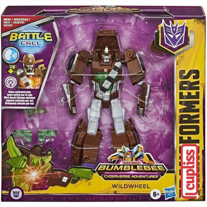Hasbro Transformers E8374 Wildwheel Battle Call Lights Cyberverse