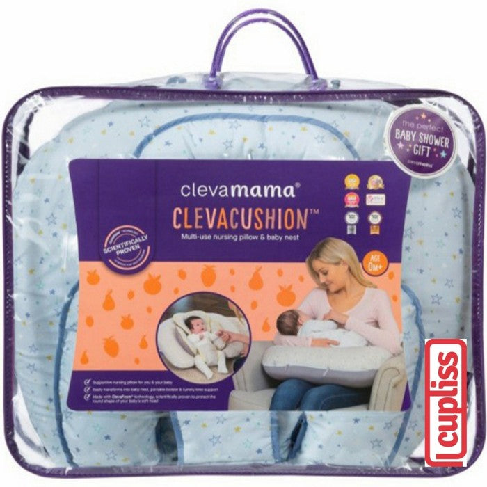 ClevaMama Clevacushion 10in1 Blue Star 128151