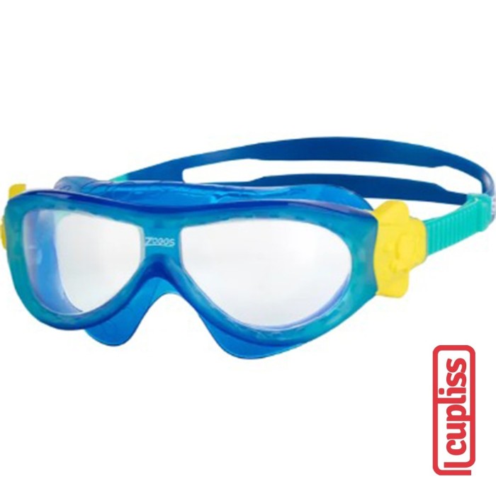 Zoggs Goggles 126238 Phantom Kids Mask Blue Turqoise Kacamata Renang