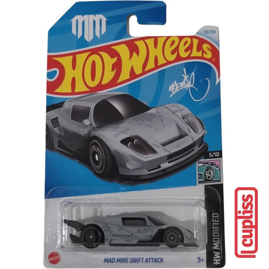 Hot Wheels HW Basic HTB66 Mad Mike Drift Attack Mattel Hotwheels