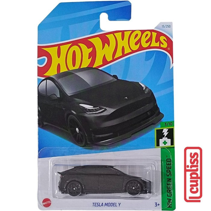 Hot Wheels HW Basic HTC93 Tesla Model Y Mattel Hotwheels