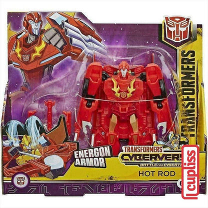 Hasbro Transformers E7107 Hot Rod Ultra Energon Armor Cyberverse