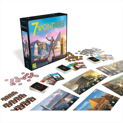 7 Wonders New Edition Board Game Repos Production Original