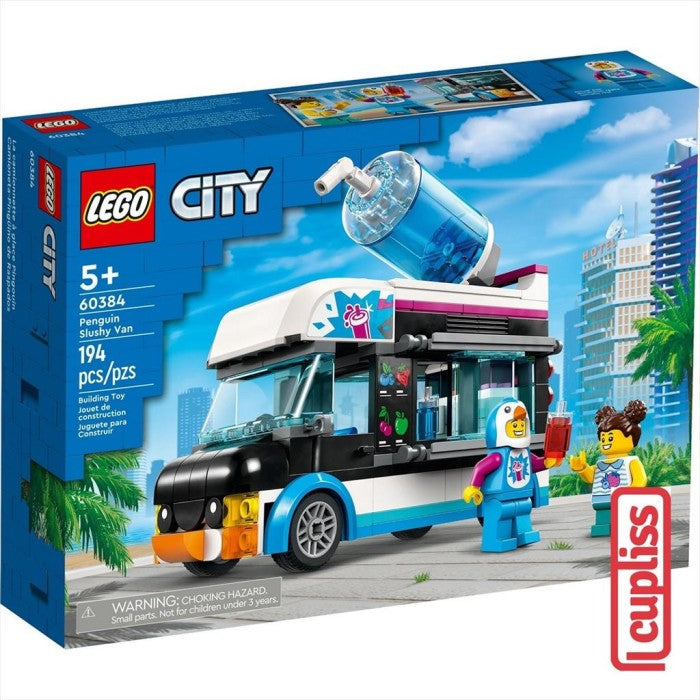 LEGO City 60384 Penguin Slushy Van