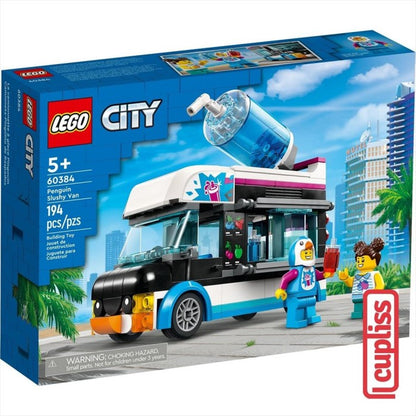 LEGO City 60384 Penguin Slushy Van