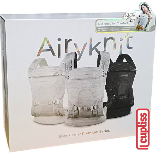 MOOIMOM Airy Knit Baby Carrier Premium Gendongan Bayi SSC Airyknit Depan