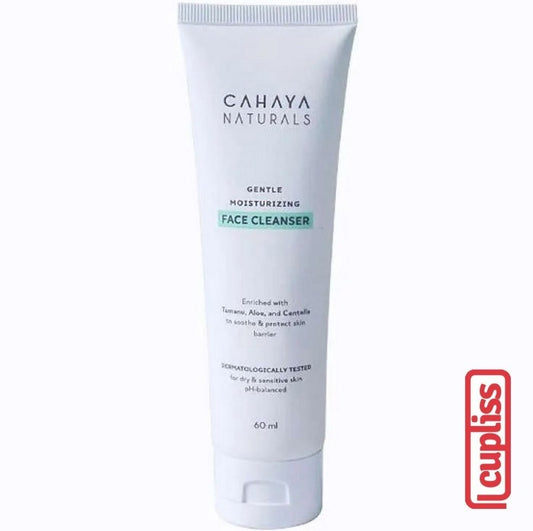 Cahaya Naturals Gentle Moisturizing Face Cleanser 60ml Sabun Muka