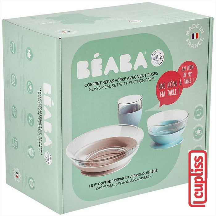 BEABA Duralex Glass Meal Set Jungle