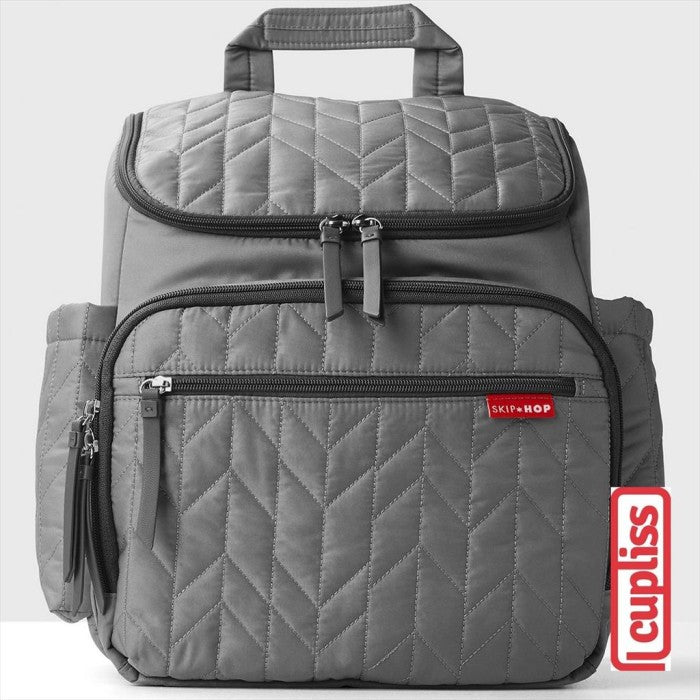 Skip Hop Forma Backpack Diaper 123562 Grey Tas Popok Bayi Skiphop