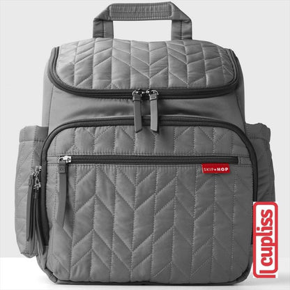 Skip Hop Forma Backpack Diaper 123562 Grey Tas Popok Bayi Skiphop