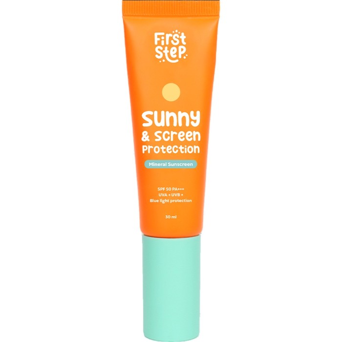 FIRST STEP Sunny Screen Protection SPF 50 Sunscreen 30ml Sunblock Bayi 30 ml