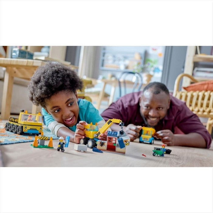 LEGO City 60391 Construction Trucks and Wrecking Ball Crane