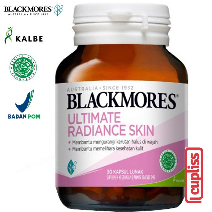 BLACKMORES Multivitamin Ultimate Radiance Skin - 30 caps BPOM Kalbe