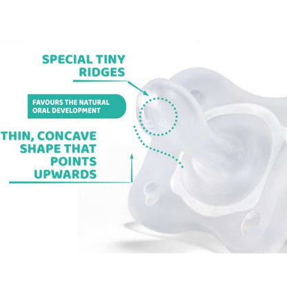 CHICCO Physio Soft Soother Silicone 2-6m Dot Botol Susu Bayi