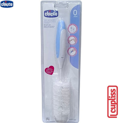 CHICCO 3 in 1 Bottle Brush Nursing Weaning Cleaning Sikat Botol Susu Bayi