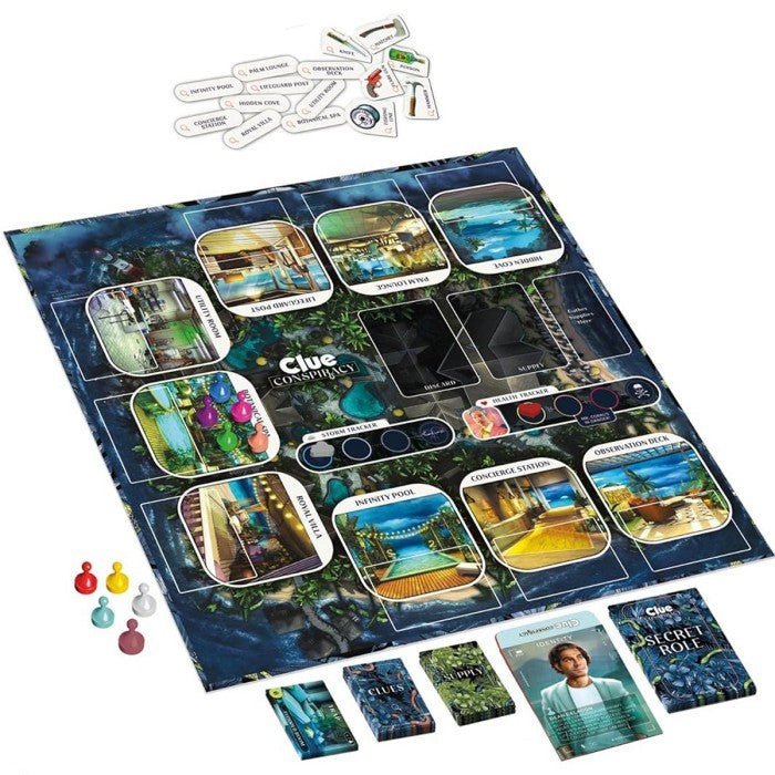 Hasbro Board Game F6418 Clue Conspiracy Permainan Papan