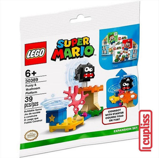 LEGO Polybag 30389 Mario Fuzzy and Mushroom Platform