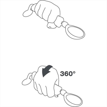 BEABA Traning Spoon 360 Nude Weaning Sendok Makan