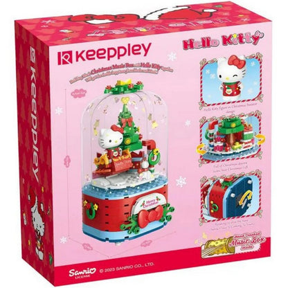 QMAN Keeppley Hello Kitty Christmas Music Box DZ0205