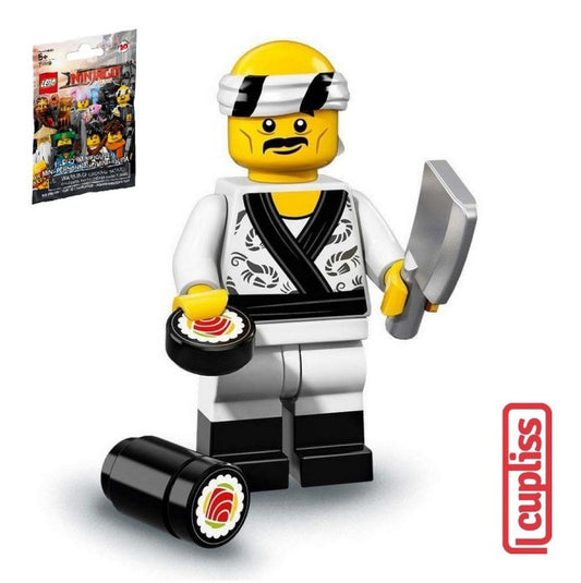 sealed - Sushi Chef LEGO 71019 Minifigure Ninjago Movie no 19