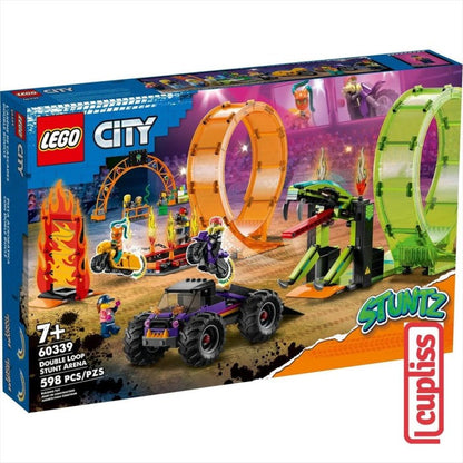 LEGO City Stuntz 60339 Double Loop Stunt Arena