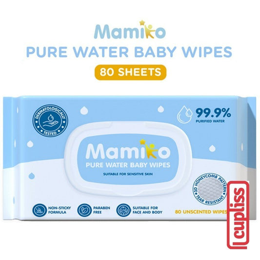 KUB x Mamiko 80s Pure Water Wipes Tisu Basah Wipe