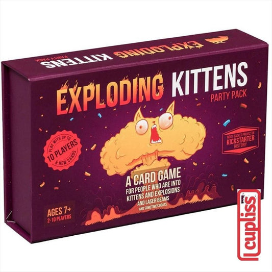 Exploding Kittens Party Pack Board Game