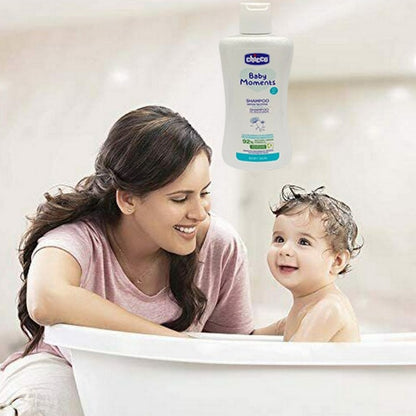 CHICCO Baby Moments Shampoo Baby Skin No Tears 200ml Sampo Bayi 200 ml 10584