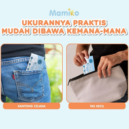 KUB x Mamiko 7s Pure Water Tisu Basah Wipe Pocket Size