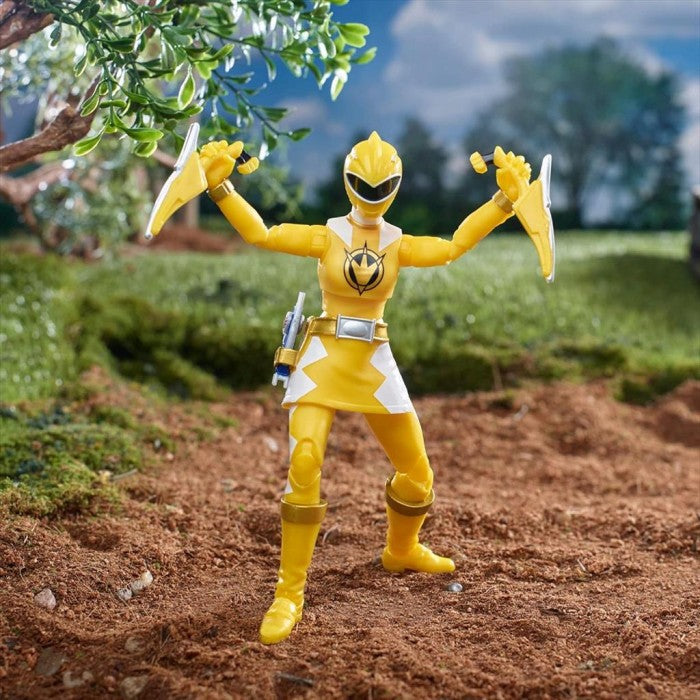 Hasbro Power Rangers F4508 Dino Thunder Yellow Ranger Lightning