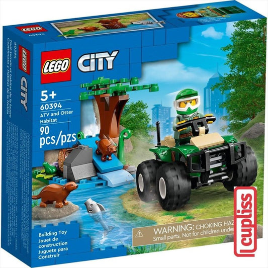 LEGO City 60394 ATV and Otter Habitat