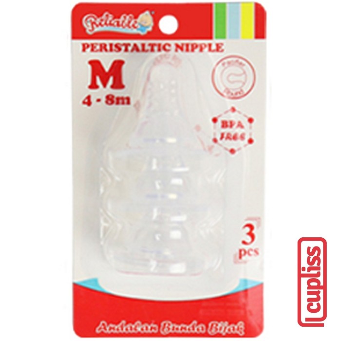 Reliable Dot Botol Susu Bayi Peristaltic 3pcs 8826 Blister