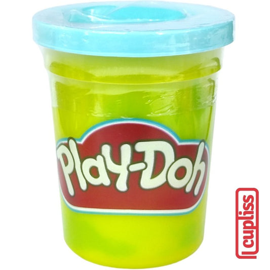 Play Doh Dough Can 4 OZ Soft Blue 112 Gr PlayDoh Single Tub Lilin Original Compound