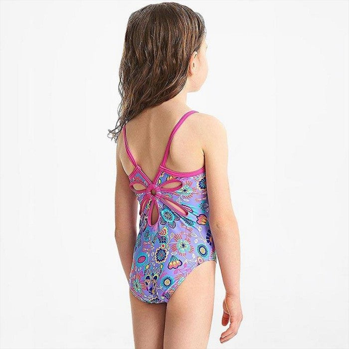 Zoggs Swimsuit Wild Yaroomba Flower Lilac Baju Renang XAU85