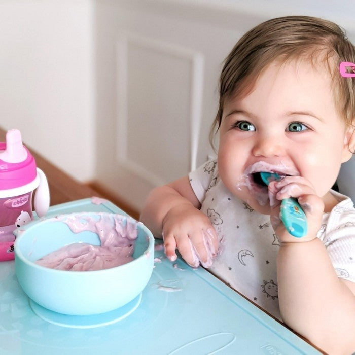 CHICCO Weaning First Spoon 8m+ Sendok Makan Bayi