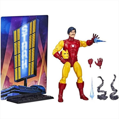 Hasbro Marvel Legends 20th F3463 Iron Man Yellow Omega Figure