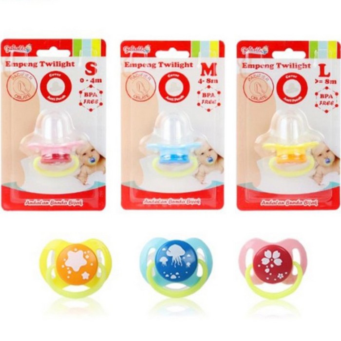 Reliable Empeng Twilight Nipple Round Bayi 1pcs 8831 Pacifier