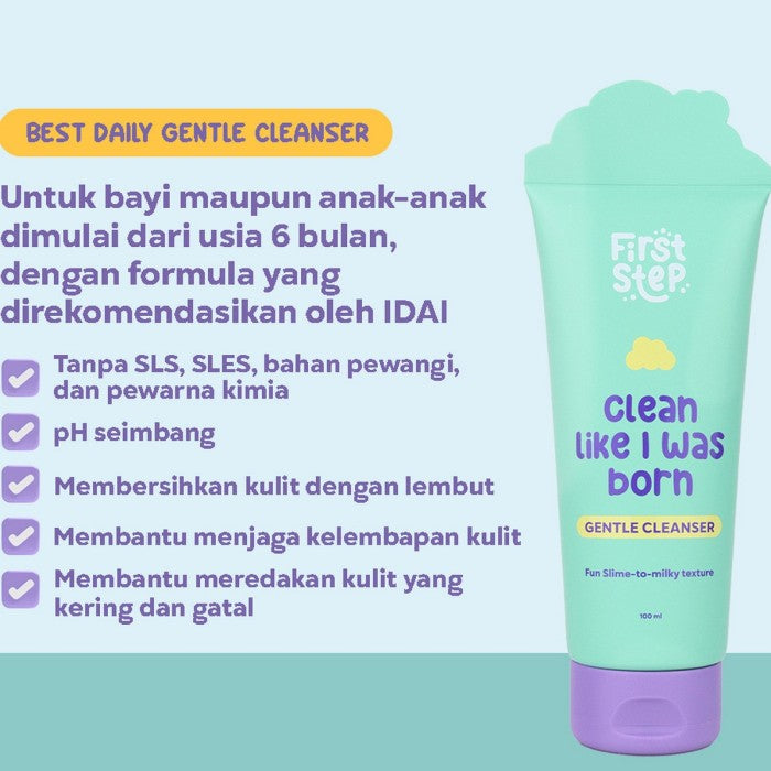 FIRST STEP Cleanser 100ml Clean Like I Was Born 100 ml