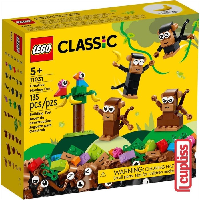 LEGO Classic 11031 Creative Monkey Fun