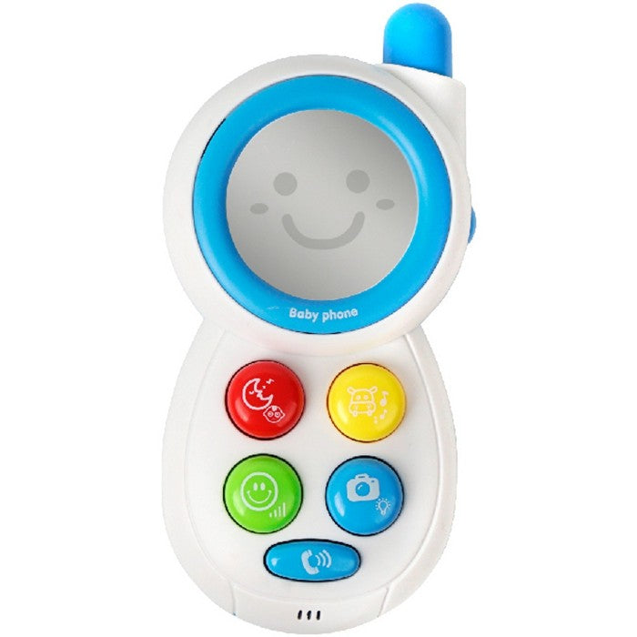 IQAngel Toys Blue Musical Phone IQ0512