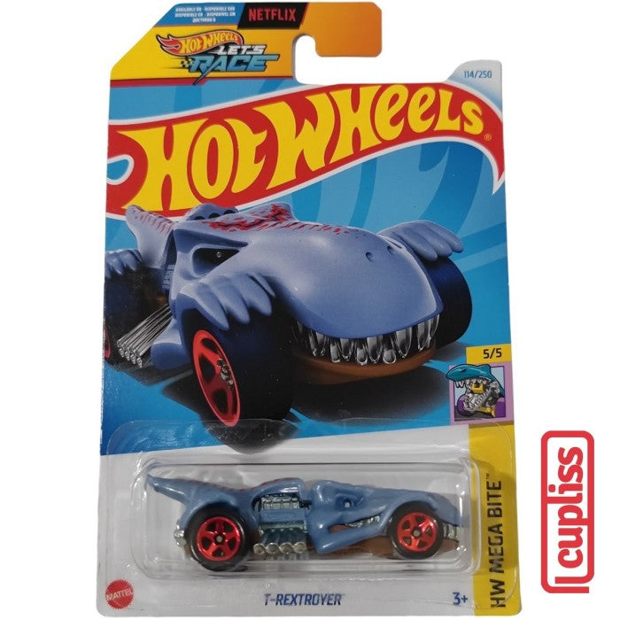 Hot Wheels HW Basic HTD40 T-Rextroyer Lets Race Netflix Mattel Hotwheels