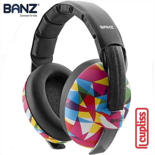 BANZ Baby Earmuffs Geo 0 - 2 years Penutup Telinga Bayi