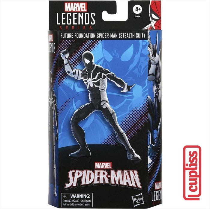 Hasbro Marvel Legends Series F3454 Spider-Man Stealth Suit Black