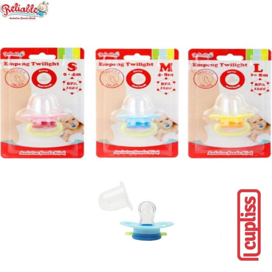 Reliable Empeng Twilight Nipple Round Bayi 1pcs 8831 Pacifier